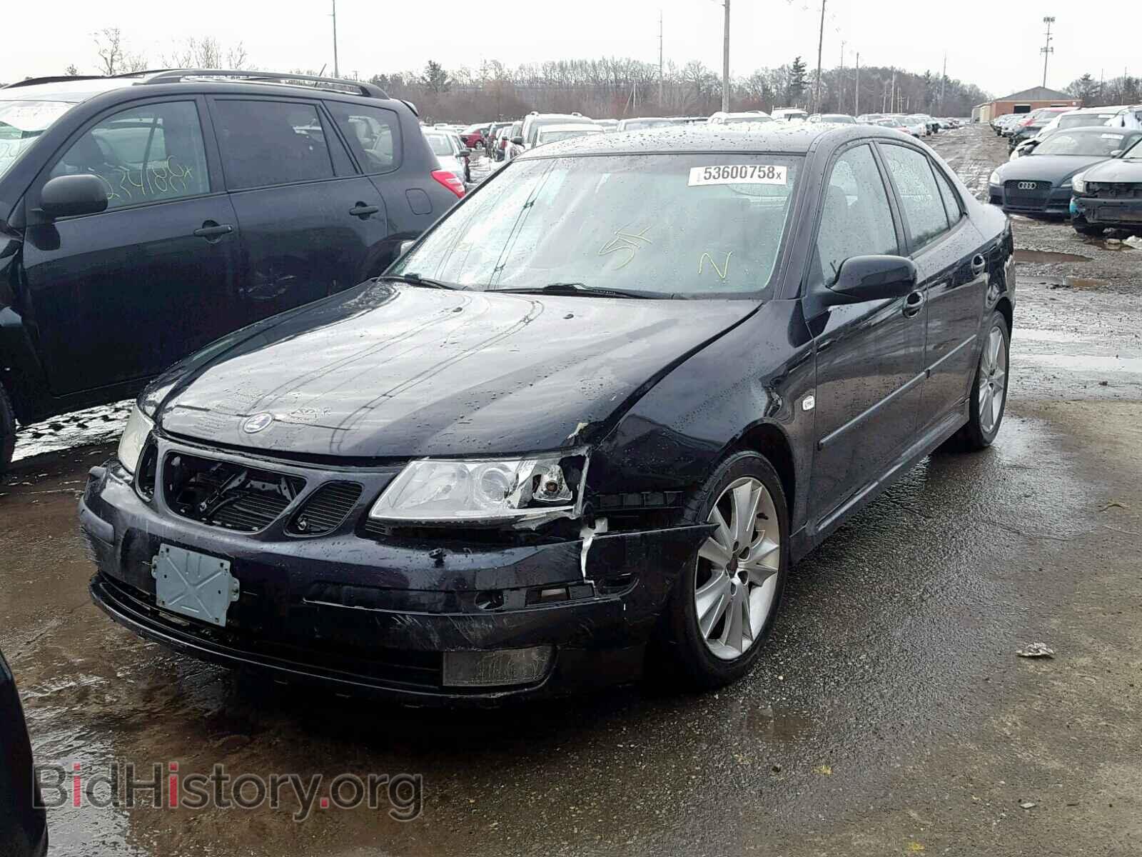 2007 SAAB 9 3 - VIN: YS3FD49Y771138923 - Фото 2