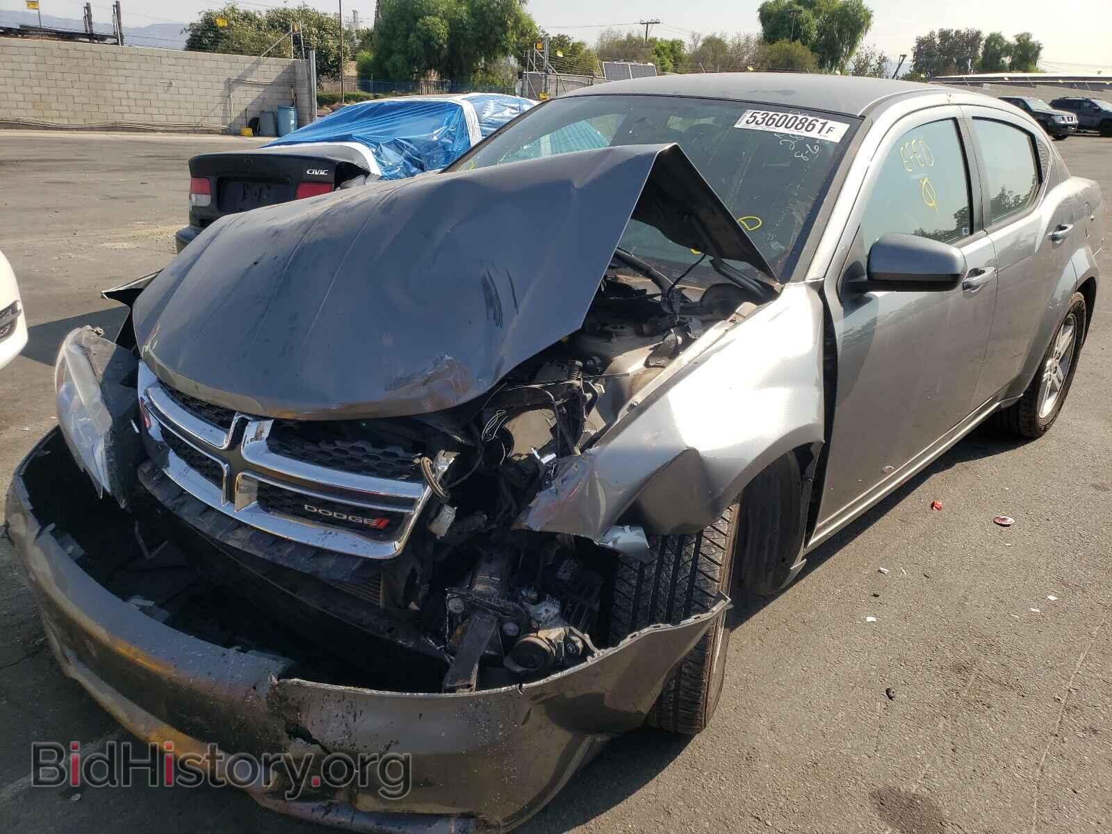 2012 DODGE AVENGER - VIN: 1C3CDZCB6CN192815 - Фото 2