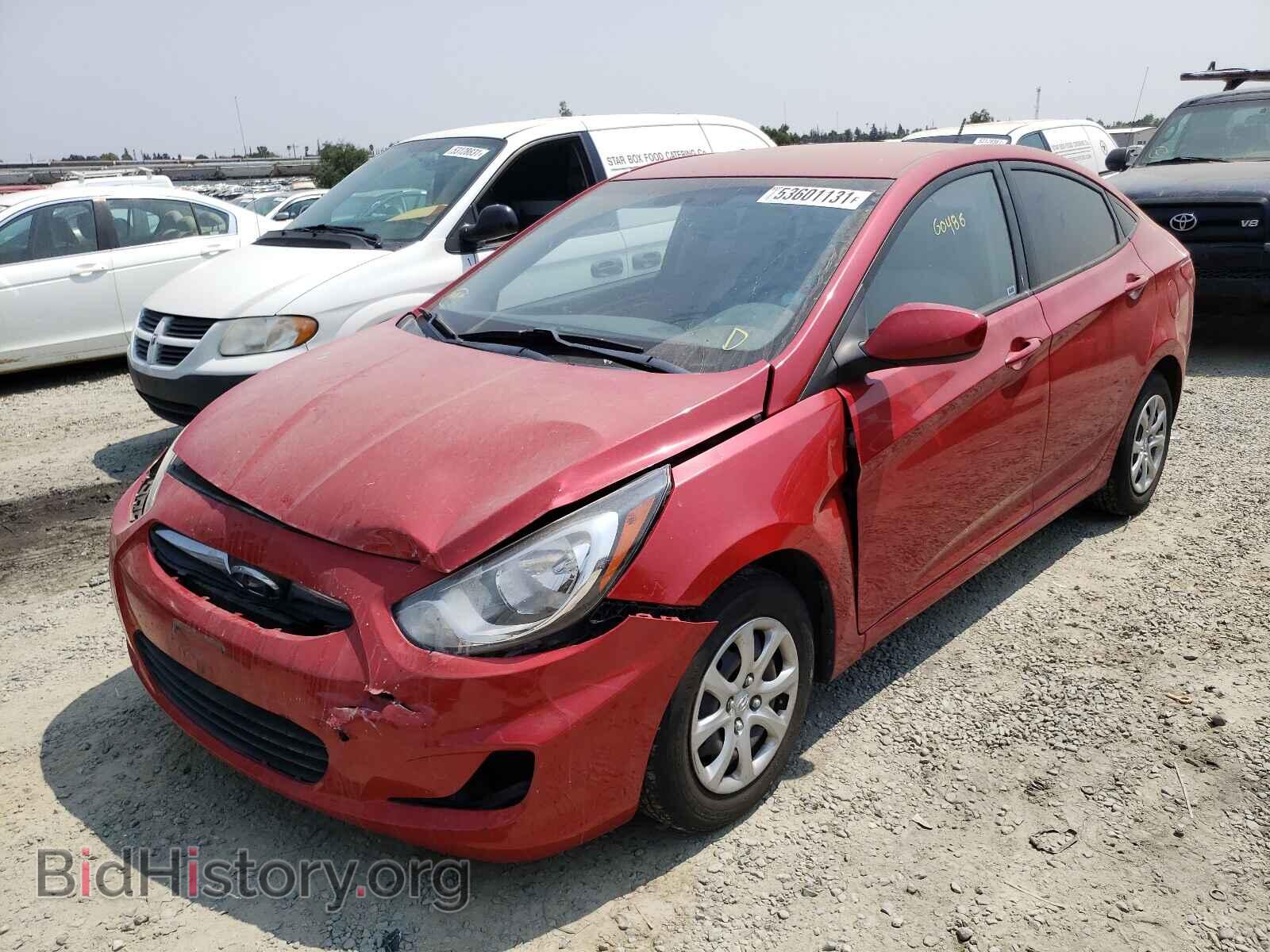 2014 HYUNDAI ACCENT - VIN: KMHCT4AE8EU622329 - Фото 2