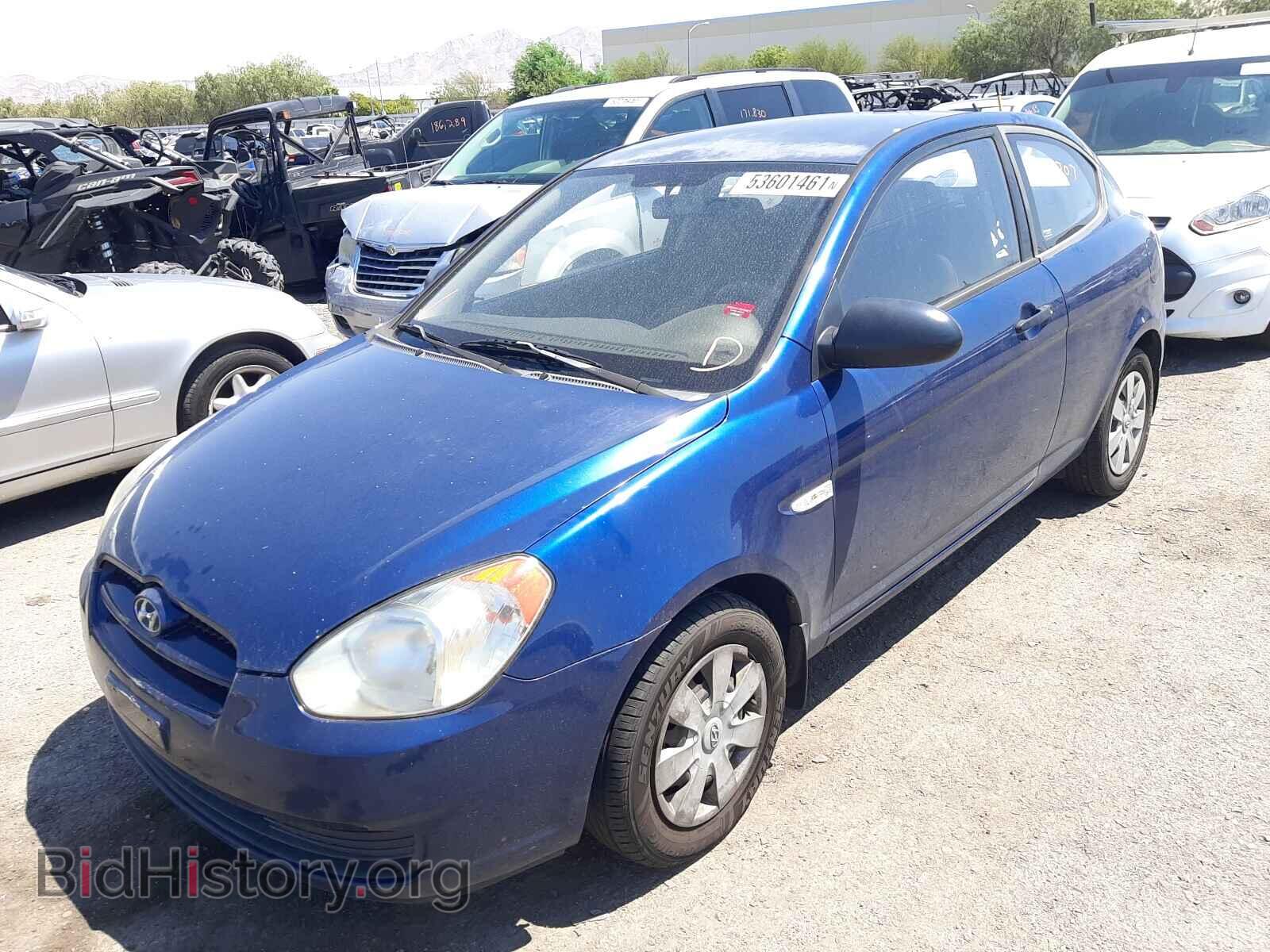 2007 HYUNDAI ACCENT - VIN: KMHCM36CX7U046700 - Фото 2