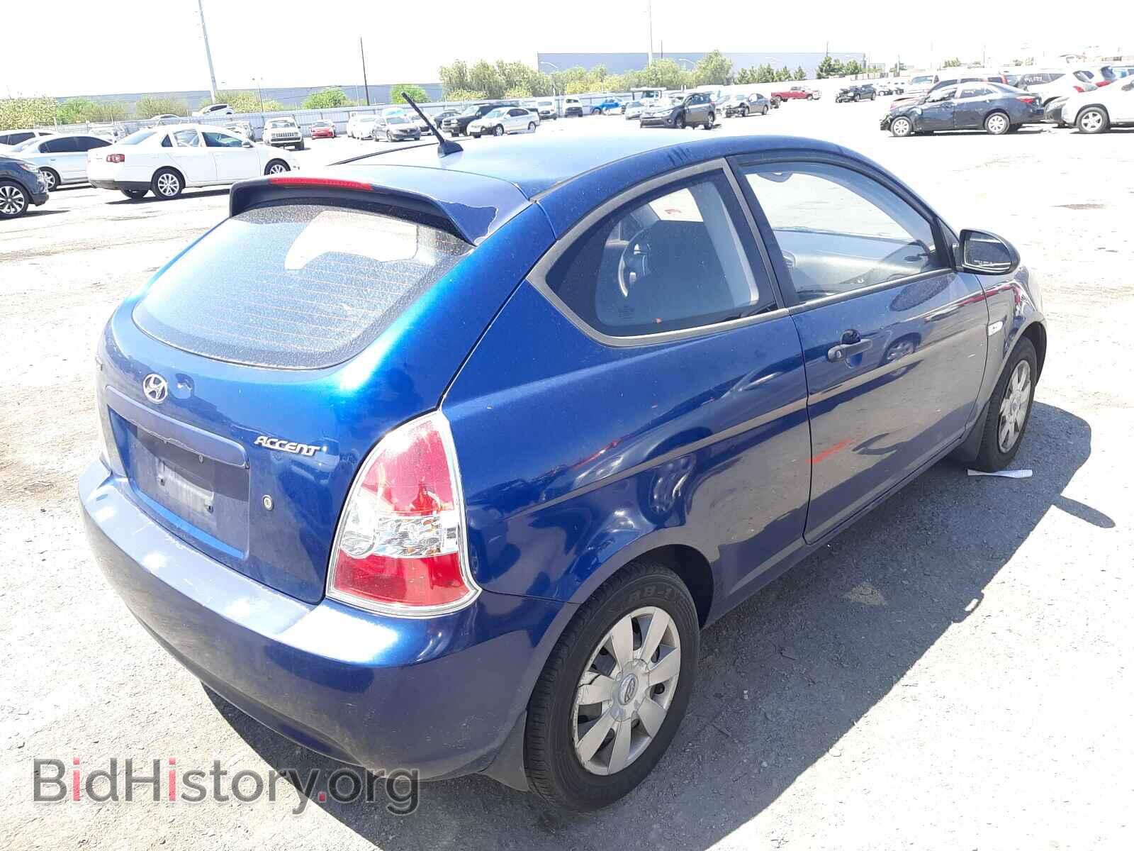 2007 HYUNDAI ACCENT - VIN: KMHCM36CX7U046700 - Фото 4