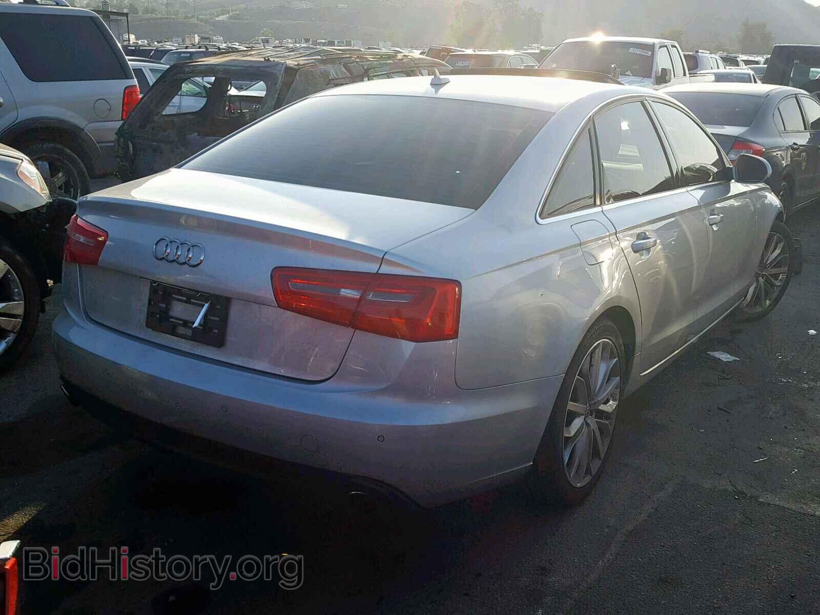 2013 AUDI A6 - VIN: WAUGFAFC8DN029451 - Фото 4