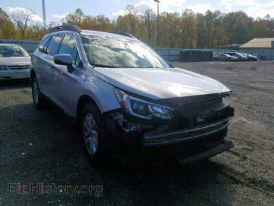 2018 Subaru OUTBACK 2., серебристый — VIN 4S4BSAFC4J3204256, Copart