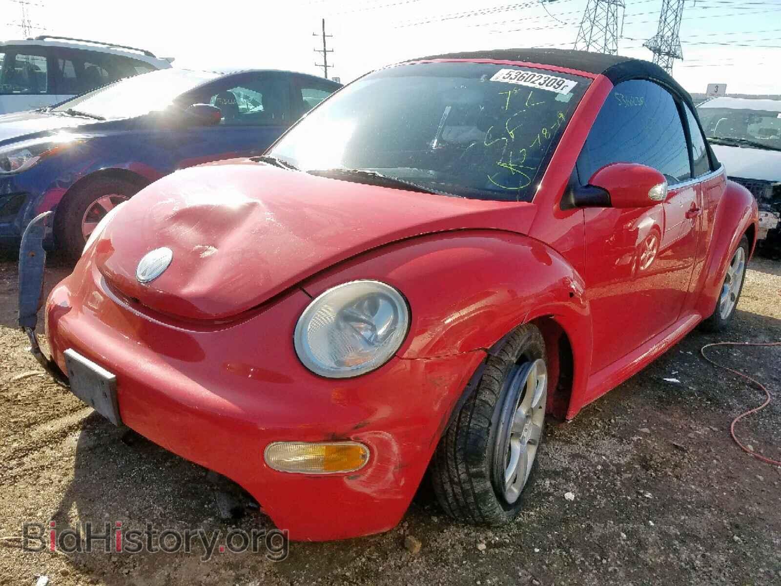 2004 VOLKSWAGEN BEETLE - VIN: 3VWCD21YX4M306074 - Фото 2