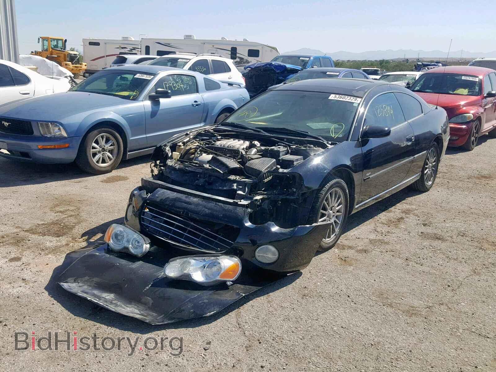 2004 CHRYSLER SEBRING - VIN: 4C3AG52H44E060293 - Фото 2