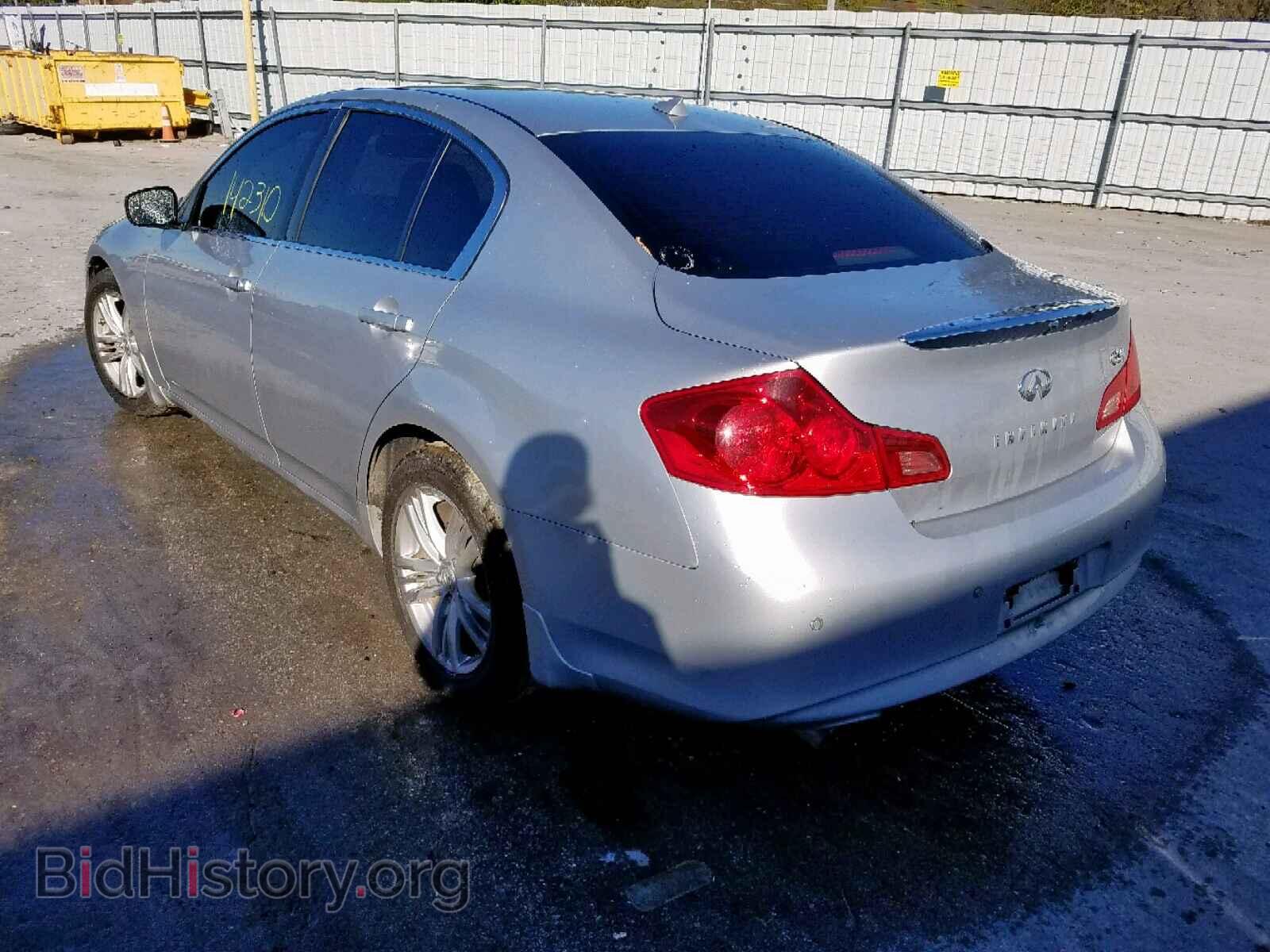 2012 INFINITI G37 BASE - VIN: JN1CV6AP7CM621913 - Фото 3
