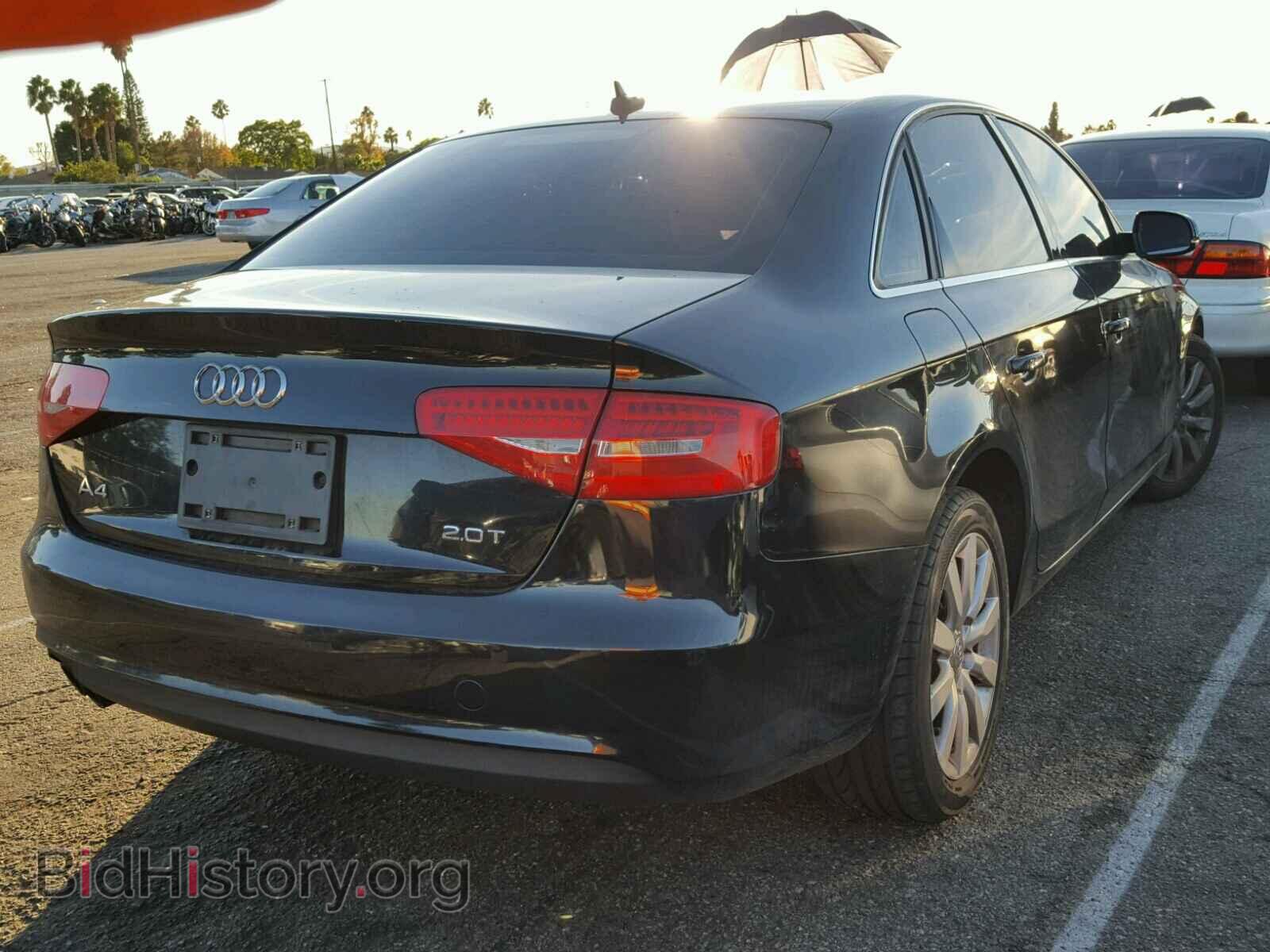 2013 AUDI A4 - VIN: WAUAFAFL8DN043971 - Фото 4