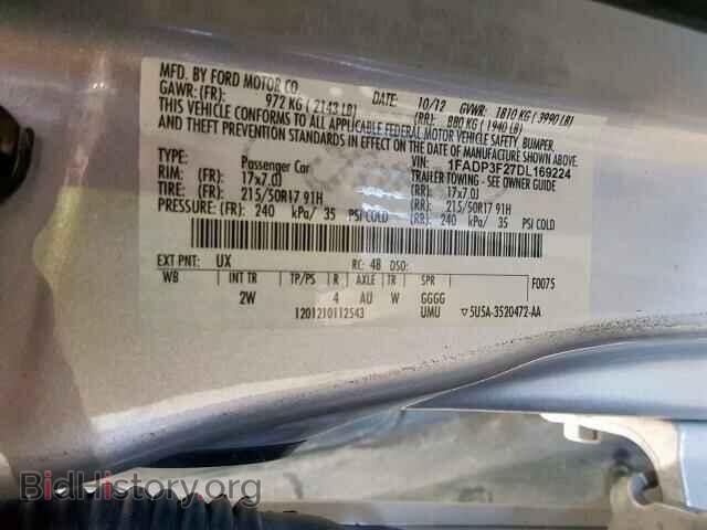 2013 FORD FOCUS SE - VIN: 1FADP3F27DL169224 - Фото 10