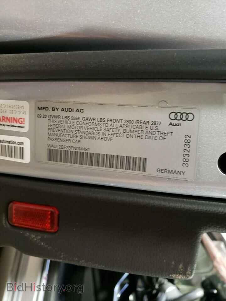 2023 AUDI A6 - VIN: WAUL2BF23PN014481 - Фото 12