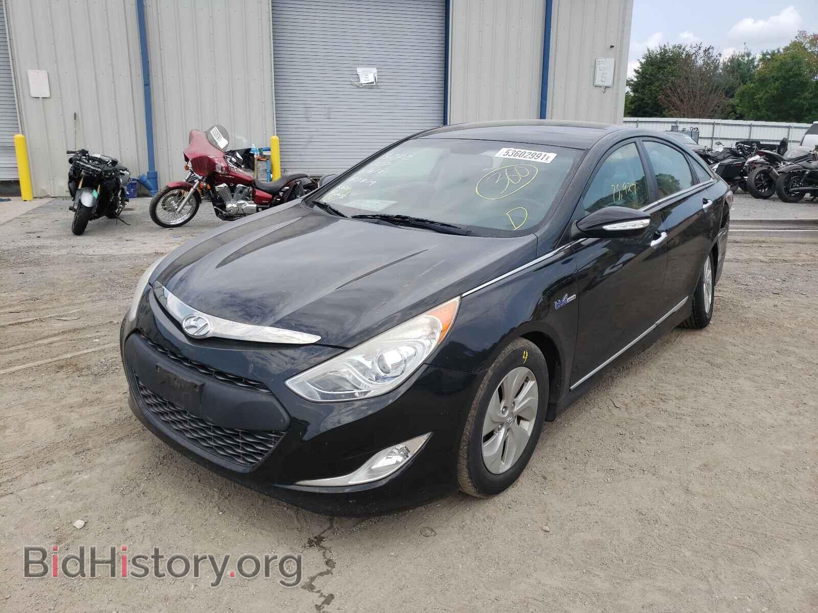 2013 HYUNDAI SONATA - VIN: KMHEC4A43DA065202 - Фото 2