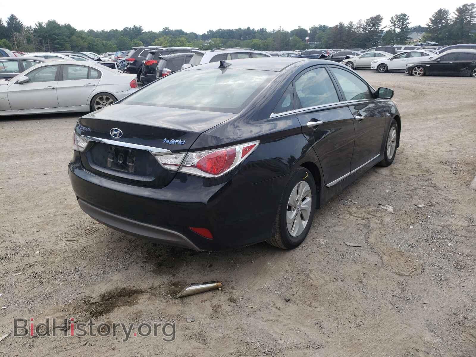 2013 HYUNDAI SONATA - VIN: KMHEC4A43DA065202 - Фото 4