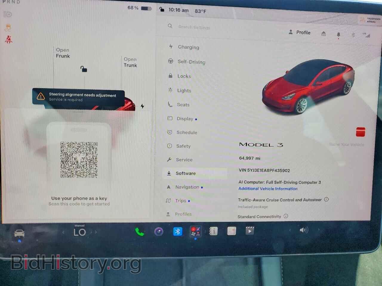 2023 TESLA MODEL 3 - VIN: 5YJ3E1EA8PF435902 - Photo 9