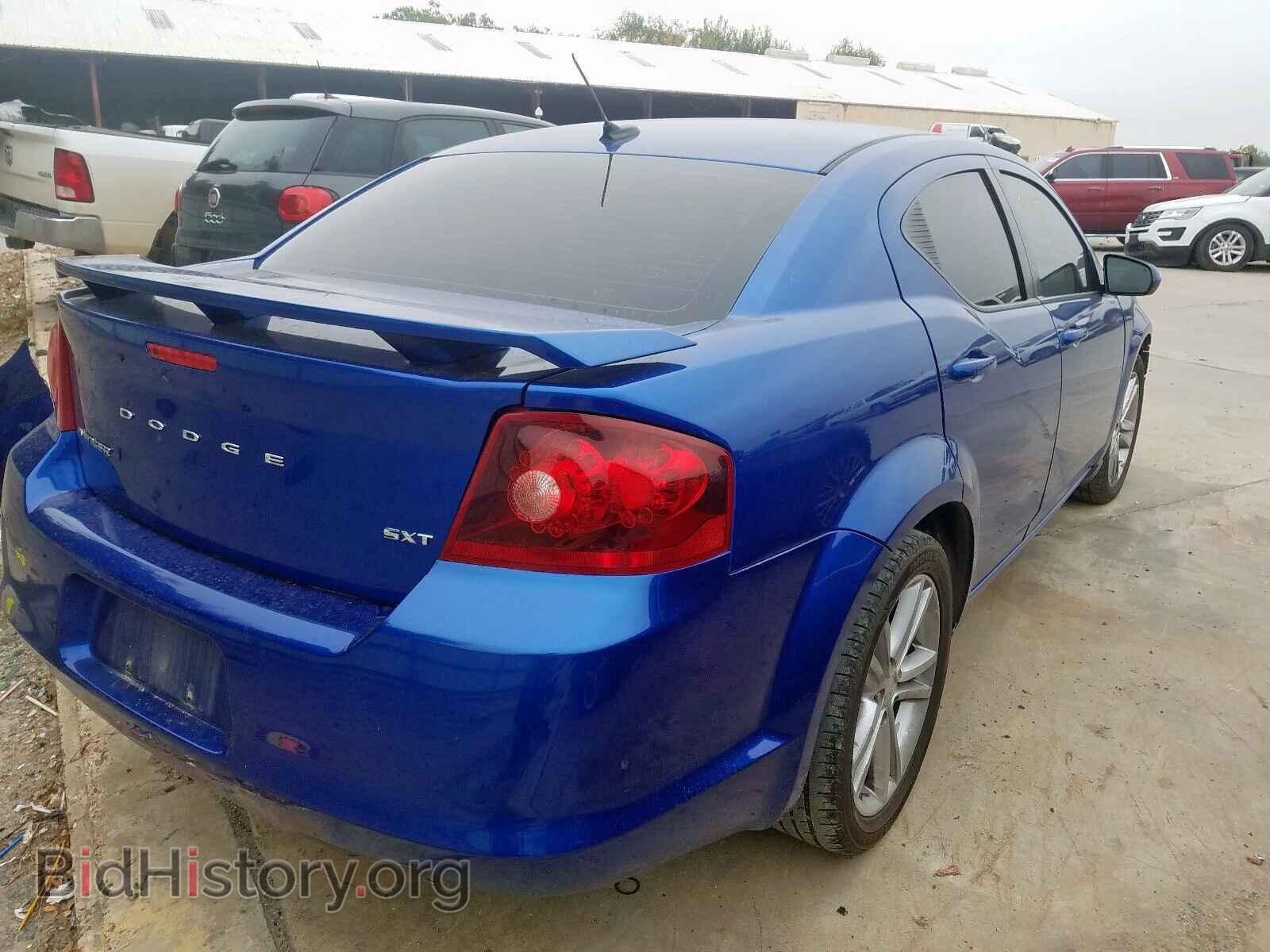 2013 DODGE AVENGER - VIN: 1C3CDZCBXDN610892 - Фото 4