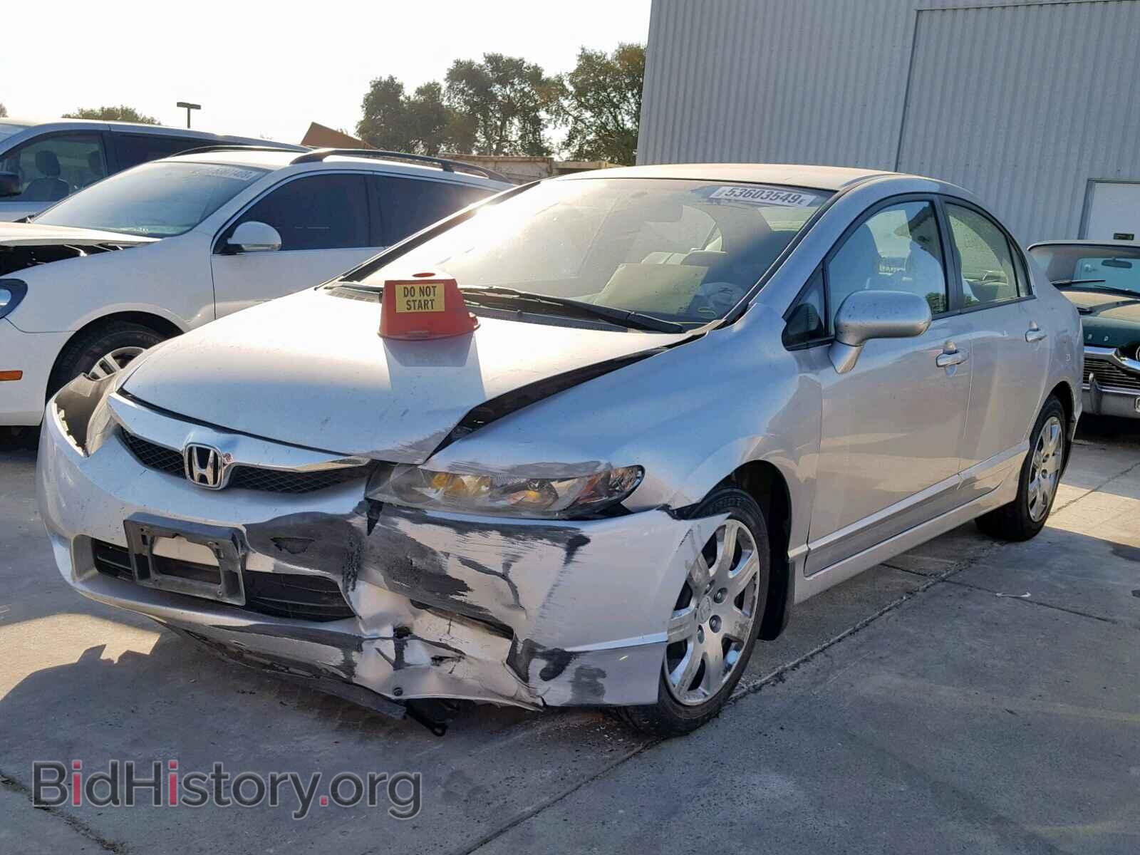 2009 HONDA CIVIC LX - VIN: 19XFA16529E046319 - Фото 2