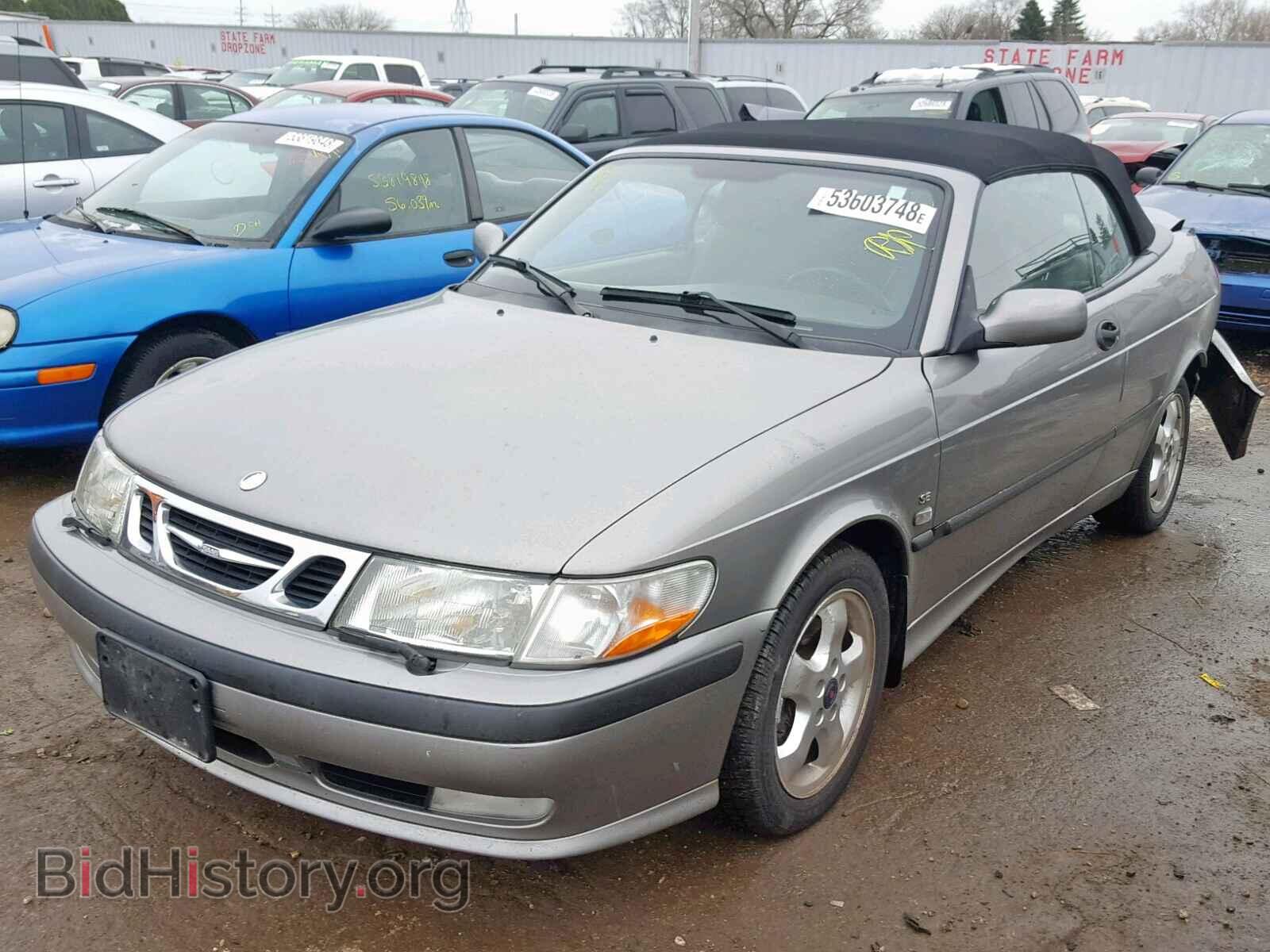 2003 SAAB 9 3 - VIN: YS3DF78K337008127 - Фото 2