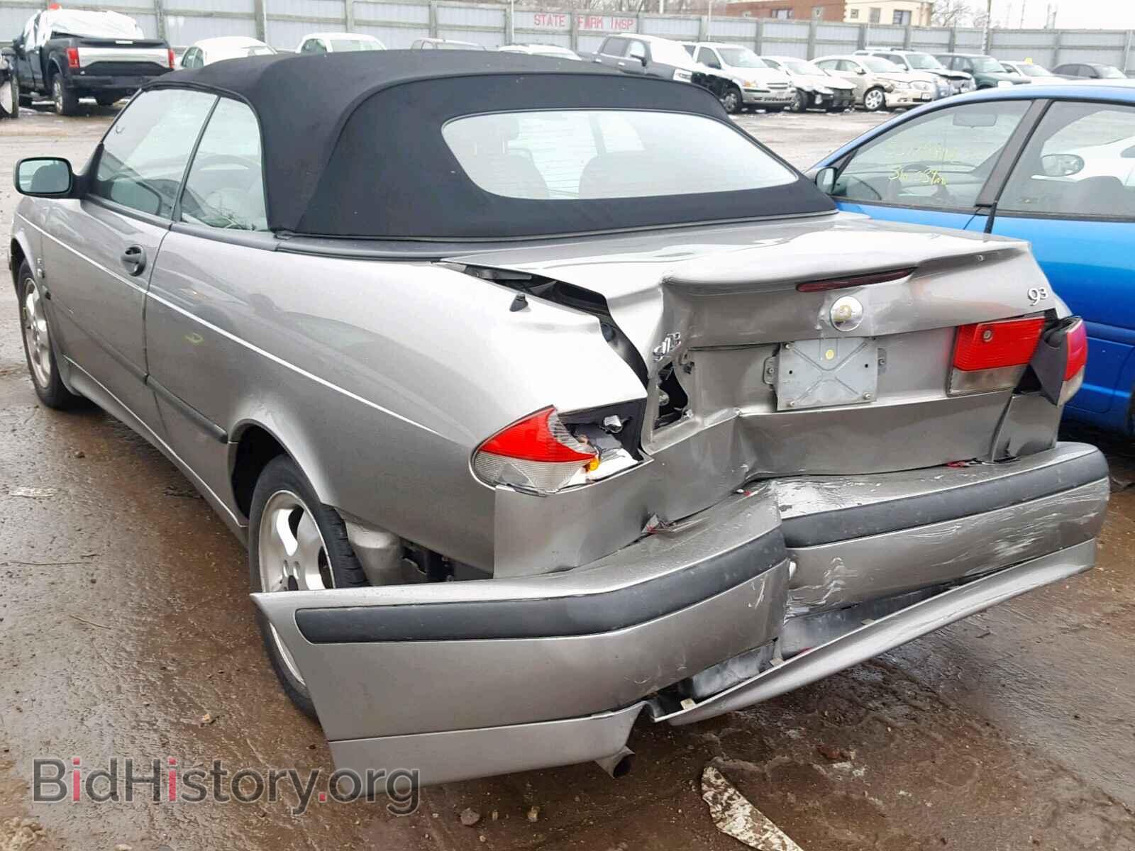 2003 SAAB 9 3 - VIN: YS3DF78K337008127 - Фото 3