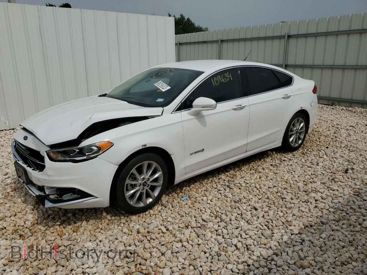Фотография 3FA6P0LU4HR409043 - FORD FUSION 2017