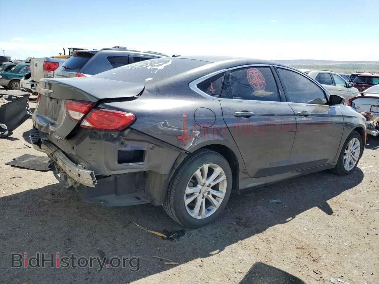 2015 CHRYSLER 200 - VIN: 1C3CCCAB4FN743489 - Фото 3