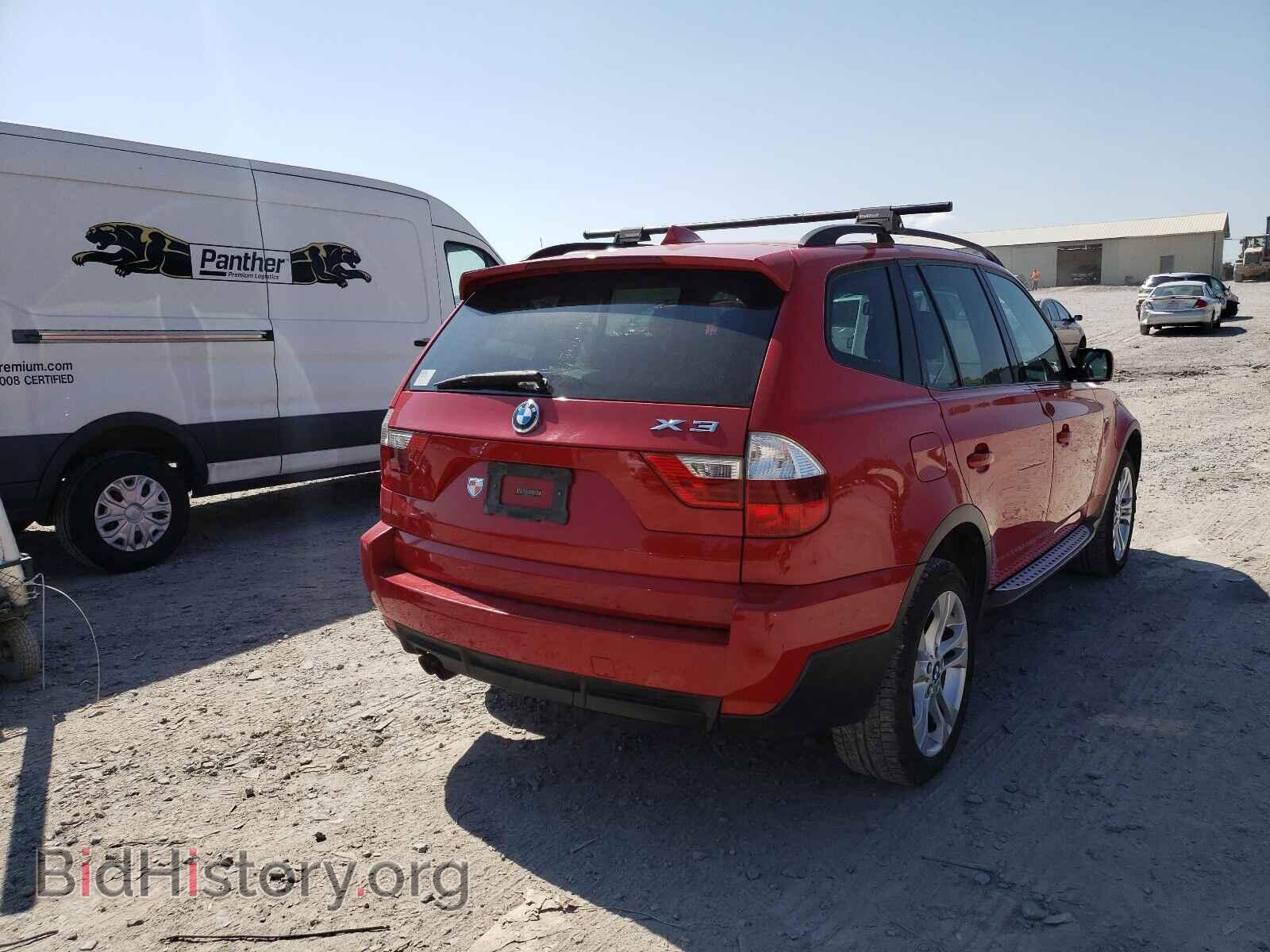 2008 BMW X3 - VIN: WBXPC93418WJ20099 - Фото 4