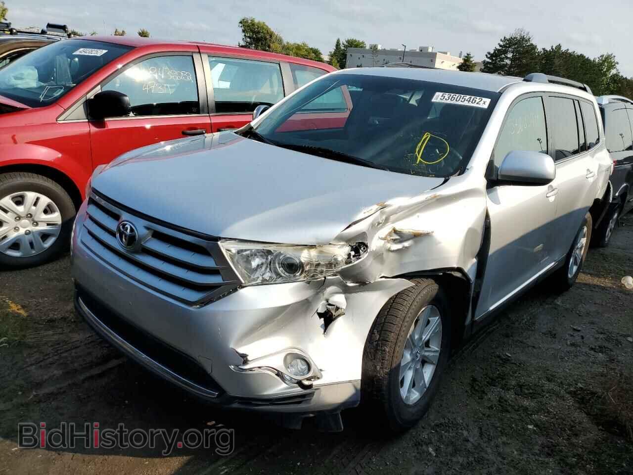 2011 TOYOTA HIGHLANDER - VIN: 5TDZK3EH1BS027435 - Фото 2