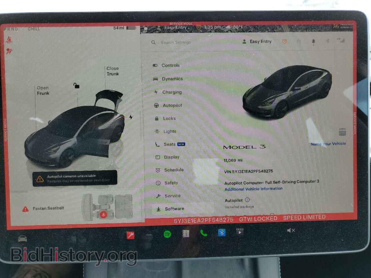 2023 TESLA MODEL 3 - VIN: 5YJ3E1EA2PF548275 - Фото 9