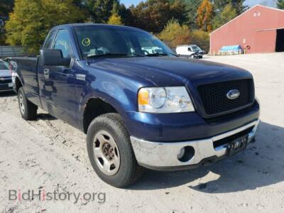 2006 Ford F150, blue — VIN 1FTRF14W06NA25678, Copart
