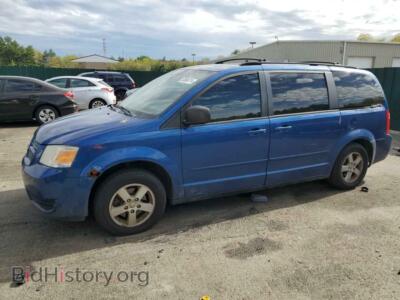 2010 Dodge CARAVAN HERO, blue — VIN 2D4RN3D11AR364614, Copart