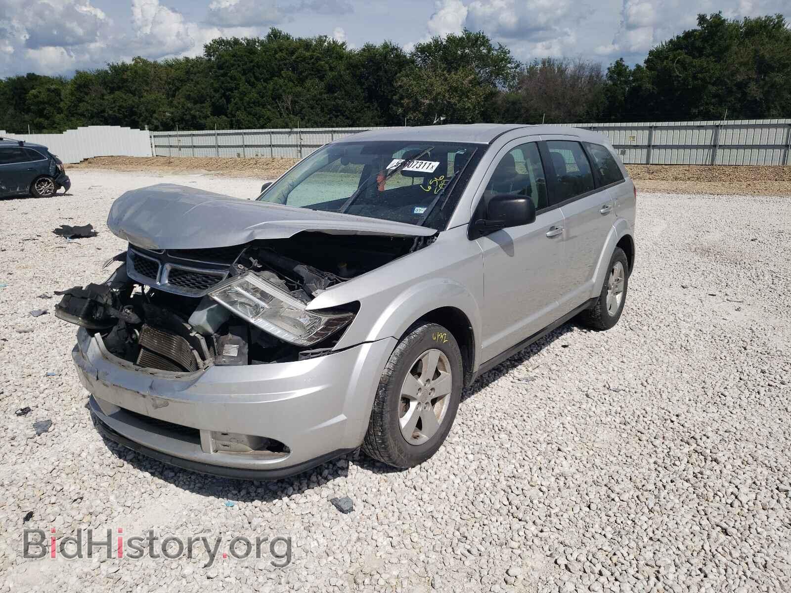 2013 DODGE JOURNEY - VIN: 3C4PDCAB4DT656599 - Фото 2