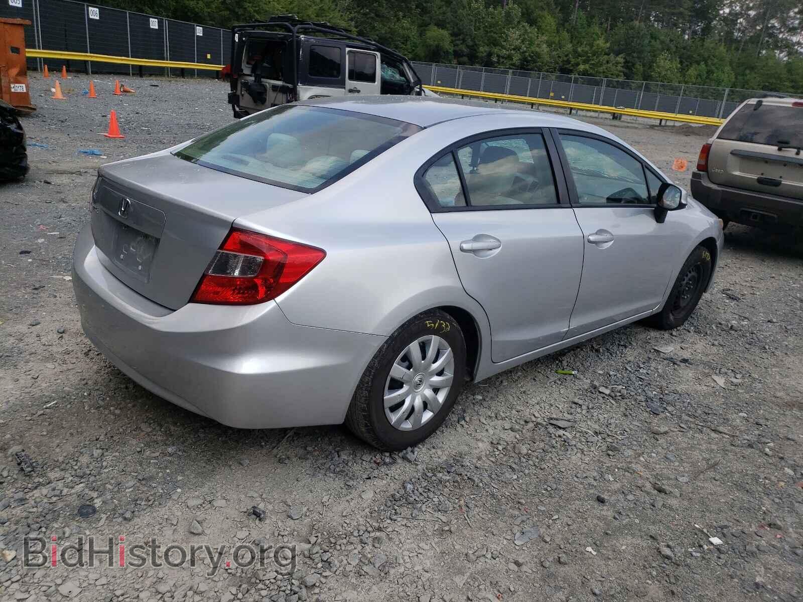 2012 HONDA CIVIC - VIN: 2HGFB2F53CH318280 - Фото 4
