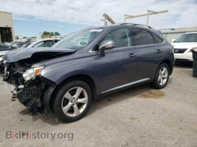 2012 Lexus RX350 350, серый — VIN 2T2BK1BA4CC127368, Copart