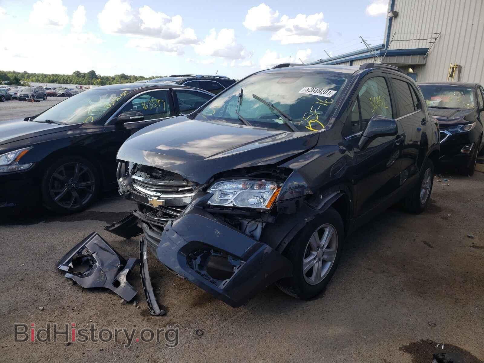 2016 CHEVROLET TRAX - VIN: 3GNCJPSB0GL154245 - Фото 2