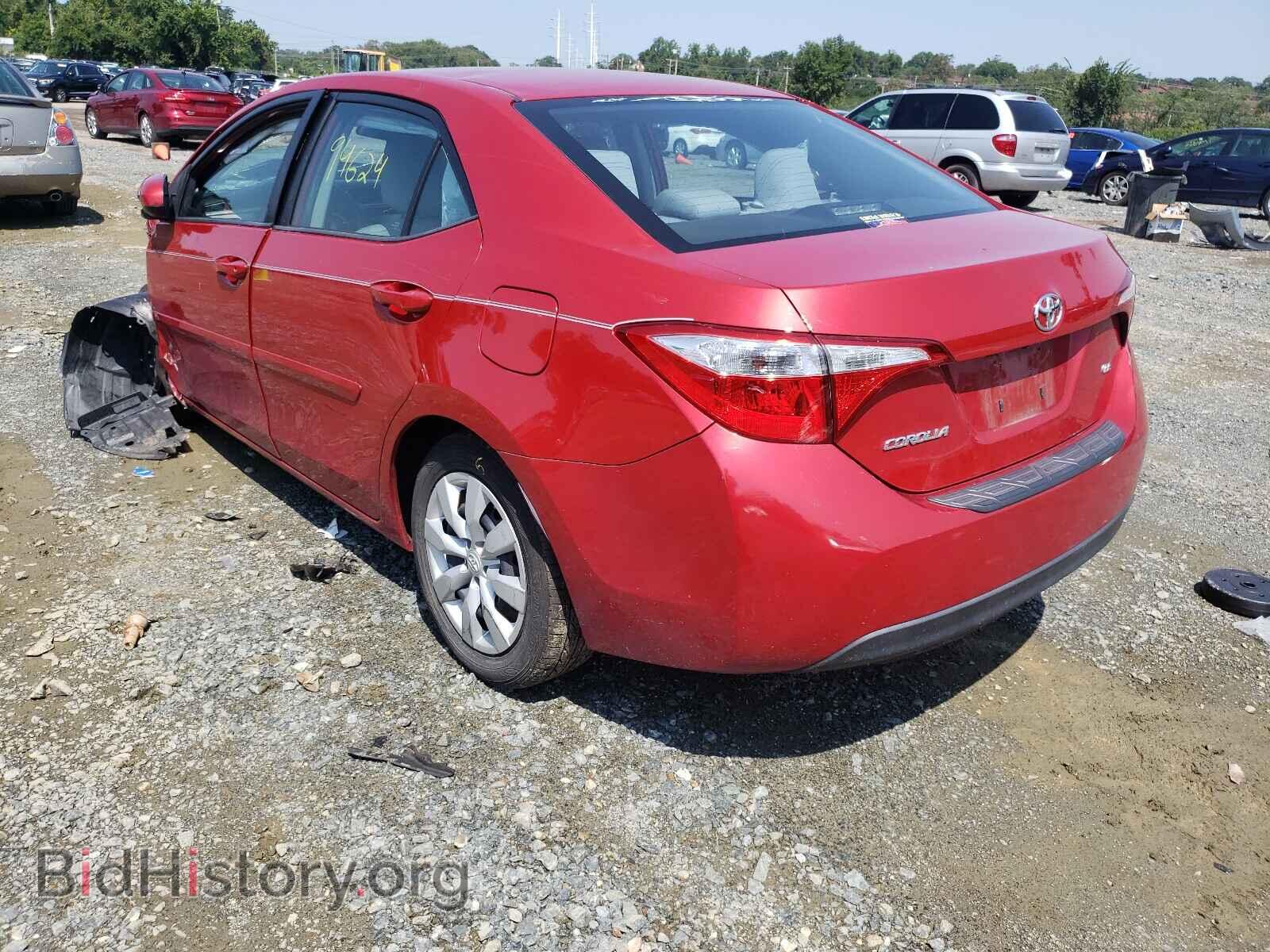 2014 TOYOTA COROLLA - VIN: 2T1BURHE7EC170290 - Фото 3