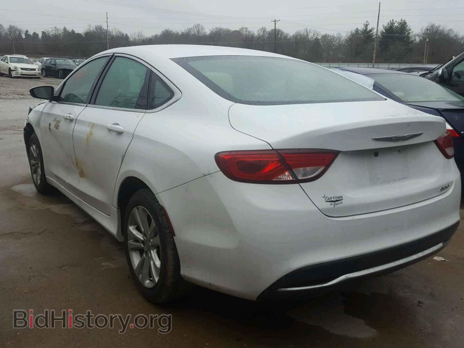 2015 CHRYSLER 200 - VIN: 1C3CCCAB5FN701316 - Фото 3