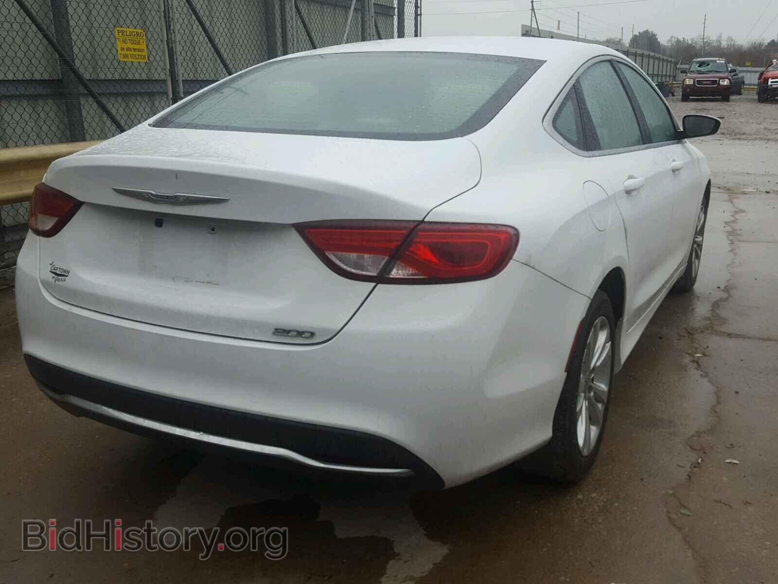 2015 CHRYSLER 200 - VIN: 1C3CCCAB5FN701316 - Фото 4