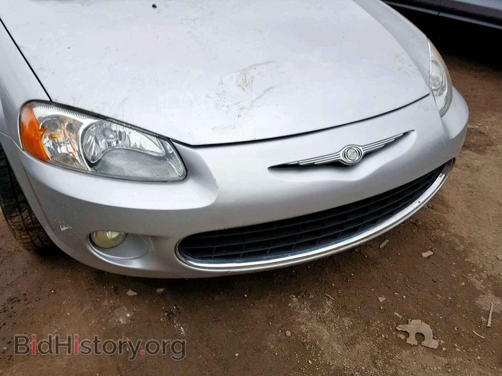 2002 CHRYSLER SEBRING - VIN: 1C3AL56R62N176561 - Фото 9