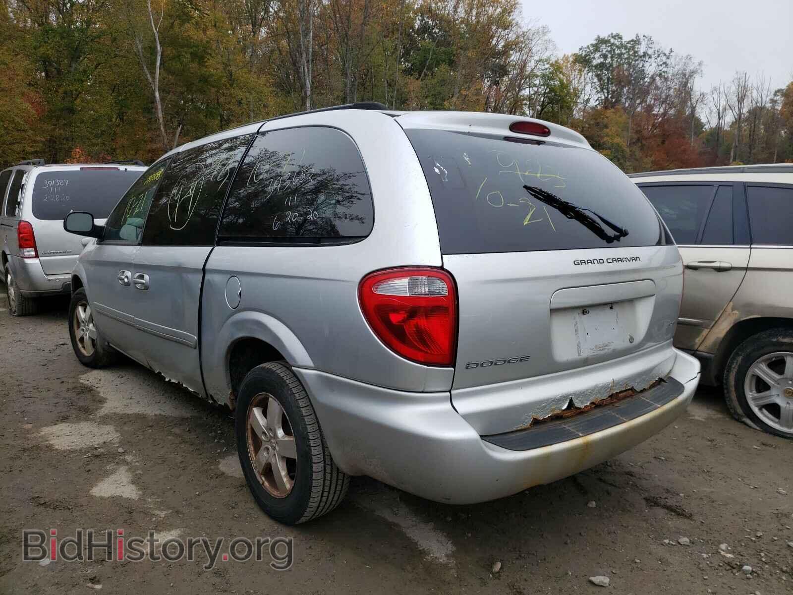 2007 DODGE CARAVAN - VIN: 2D4GP44L97R149306 - Фото 3