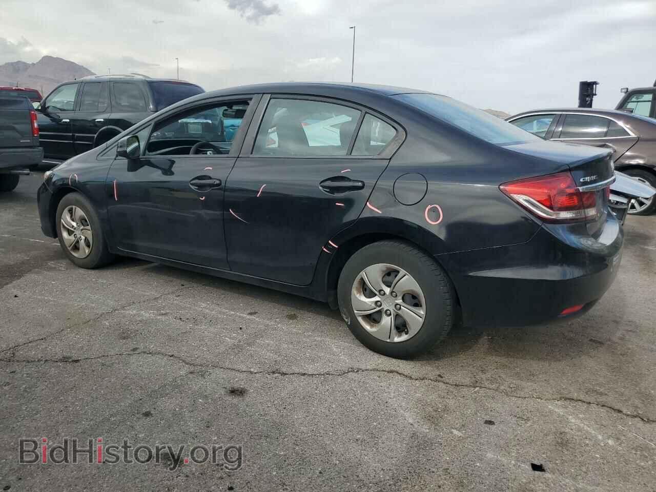 2013 HONDA CIVIC - VIN: 2HGFB2F52DH506581 - Фото 2