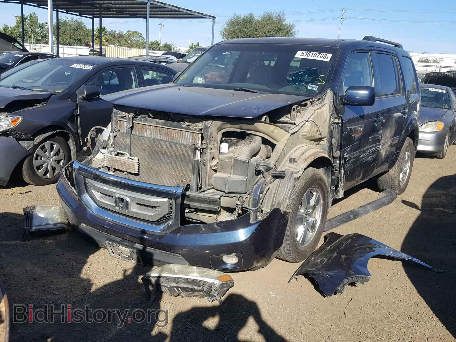 2009 HONDA PILOT EX - VIN: 5FNYF38479B022442 - Фото 2