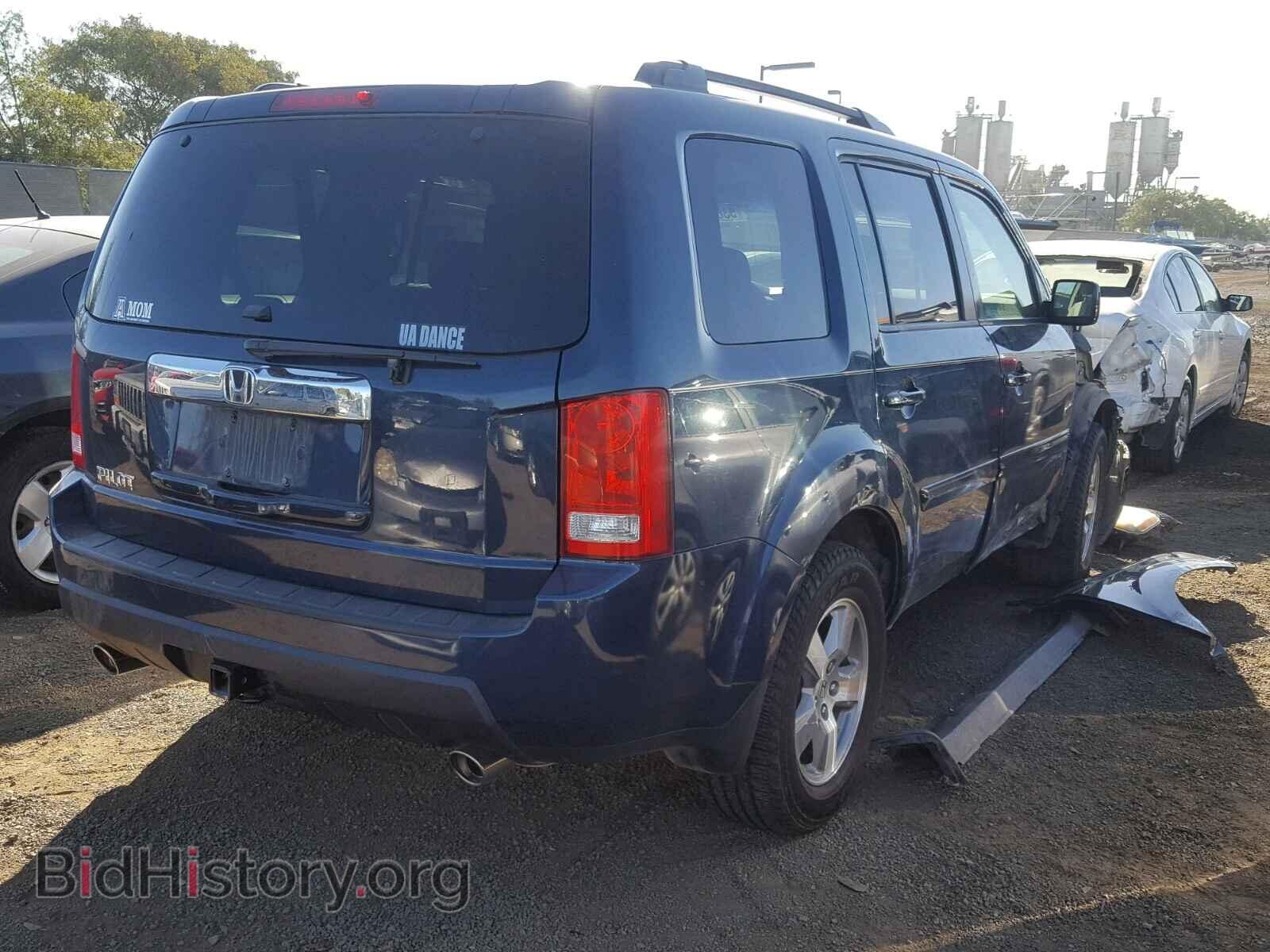 2009 HONDA PILOT EX - VIN: 5FNYF38479B022442 - Фото 4