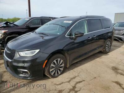 2021 Chrysler PACIFICA Touring L, black — VIN 2C4RC1BG7MR516317, Copart