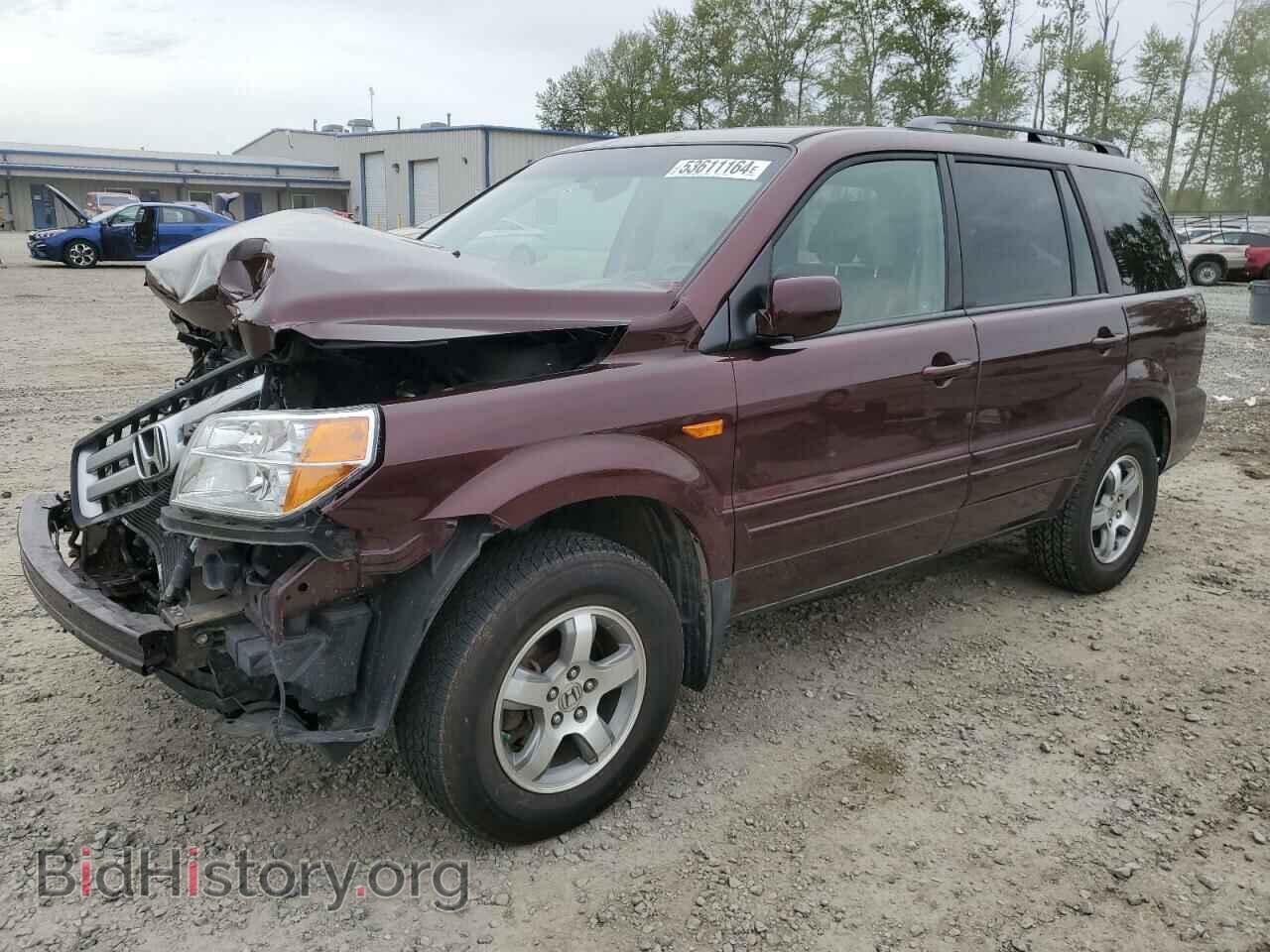 Фотография 2HKYF18547H532162 - HONDA PILOT 2007