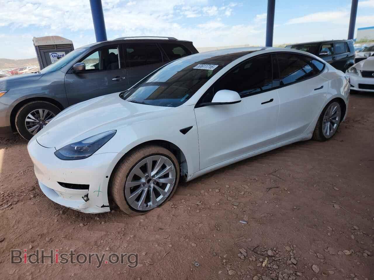 Photo 5YJ3E1EA1MF095942 - TESLA MODEL 3 2021