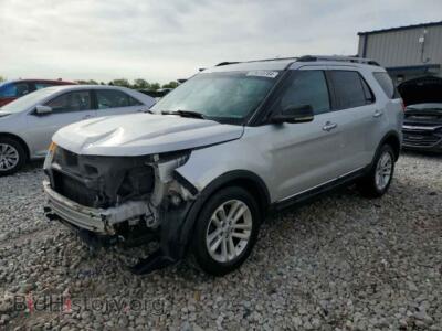 2011 Ford EXPLORER XLT, silver — VIN 1FMHK8D85BGA06958, Copart