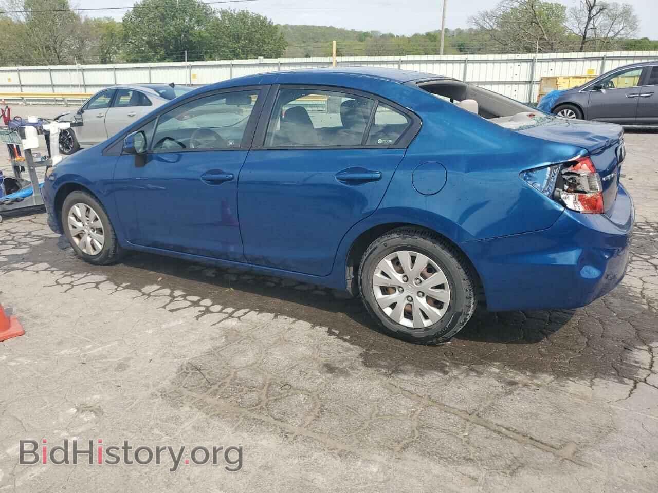 2012 HONDA CIVIC - VIN: 2HGFB2F56CH531465 - Фото 2