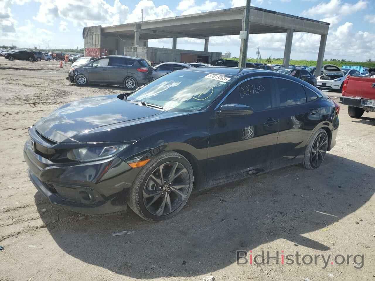 Photo 19XFC2F86KE033122 - HONDA CIVIC 2019