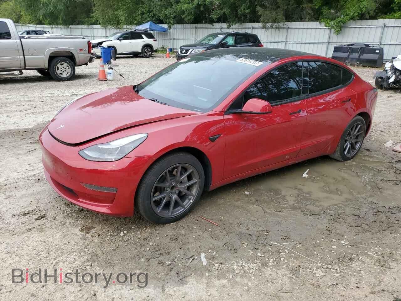 Photo 5YJ3E1EA7MF045904 - TESLA MODEL 3 2021