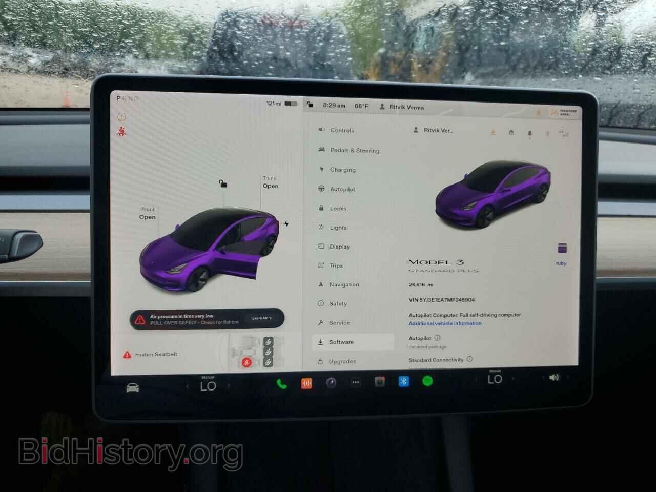 2021 TESLA MODEL 3 - VIN: 5YJ3E1EA7MF045904 - Photo 9