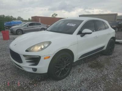 2016 Porsche MACAN S, white — VIN WP1AB2A52GLB42829, Copart