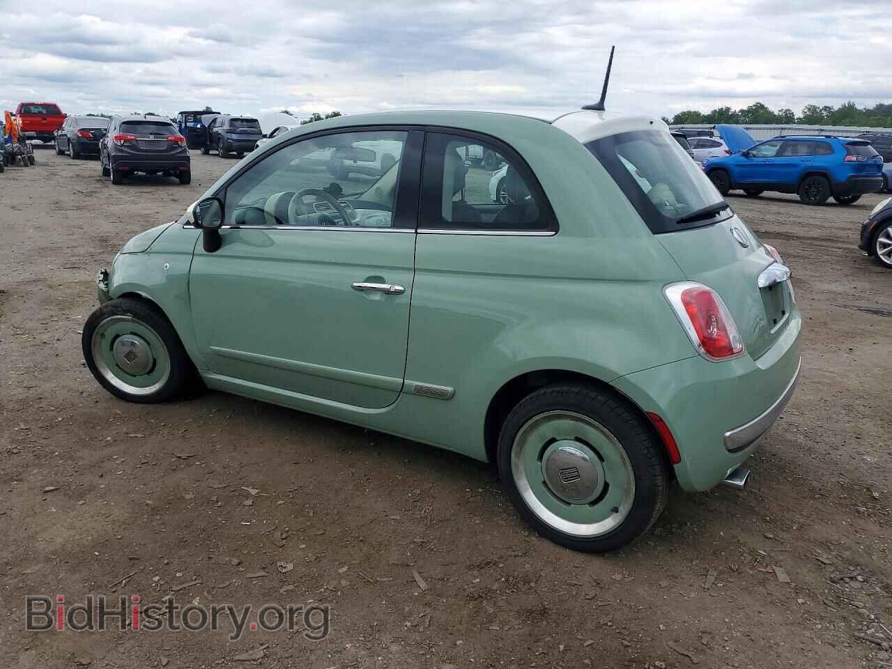 2015 FIAT 500 - VIN: 3C3CFFCR3FT575556 - Фото 2