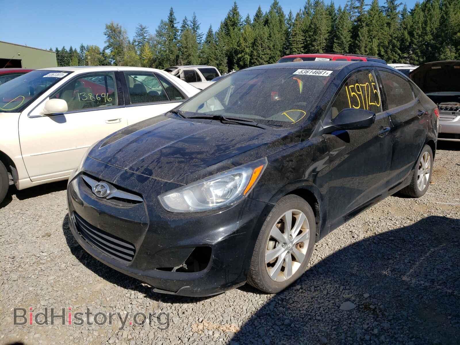 2012 HYUNDAI ACCENT - VIN: KMHCU4AE5CU131145 - Фото 2